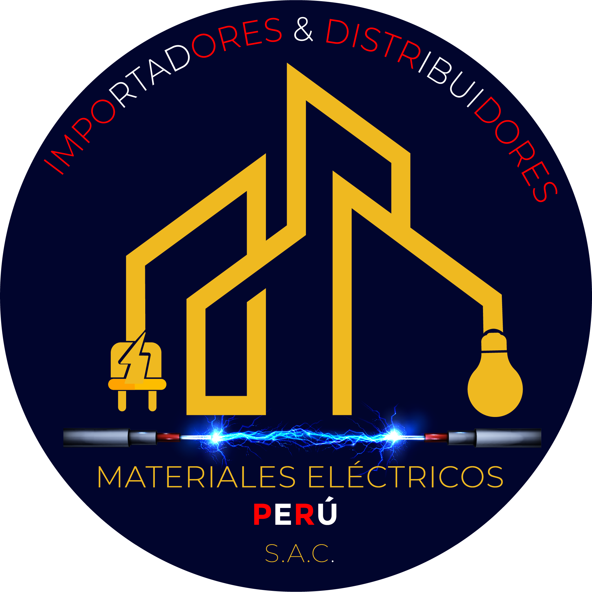 logo importadores y distribuidores materiales electricos